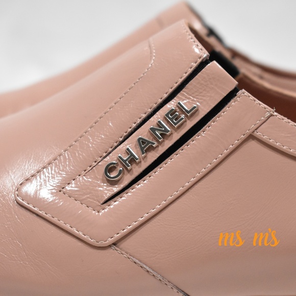 NIB CHANEL PINK CALFSKIN MOCASSINS LOAFERS Flat - Picture 3 of 8